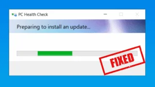 Windows PC Health Check App fix