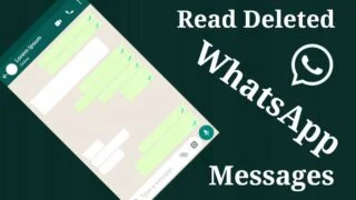 Deleted WhatsApp messages